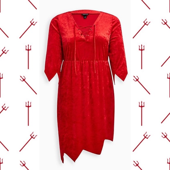 NWT Torrid Sexy Devil Dress size 6 - Picture 4 of 7